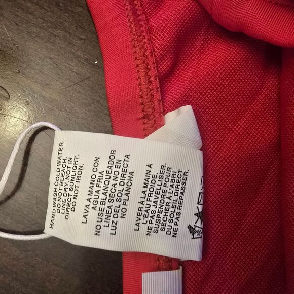 Bleu Rod Beattie Red Ruched High-Waist Bikini Bottoms Size 6 NWT $59 - Picture 9 of 12